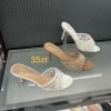 Sandaly na Obcasie DAMSKIE (36-41, 12par)