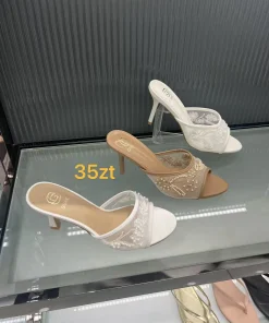 Sandaly na Obcasie DAMSKIE (36-41, 12par)