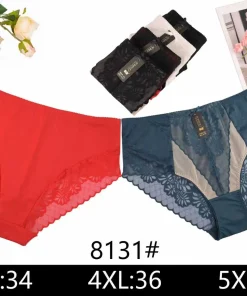 Majtki Damskie, size 3xl-5xl, paczka 24szt, mix kolor