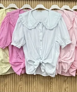Bluzki DAMSKA WŁOSKA, Size uni ,paczka 6szt mix kolor (Sao chép)