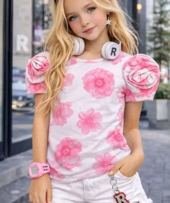 Bluzki DZIECIĘCA , Size 4-14lat, paczka 6szt, 1kolor (Sao chép)