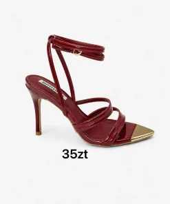 Sandaly na Obcasie DAMSKIE (36-41, 12par)