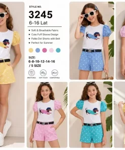 Komplety DZIECIĘCA ,size 6-16 lat,paczka 6szt, 1kolor