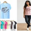 Bluzki damskie , Size s/m-l/xl,paczka 12szt, mix kolor (Sao chép)