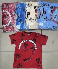 Bluzki DZIECIĘCA, Size 3-6lat, paczka 4szt, 1 kolor