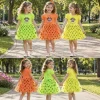 Sukienki DZIECIĘCA,size 4-14lat,paczka 4szt,mix kolor