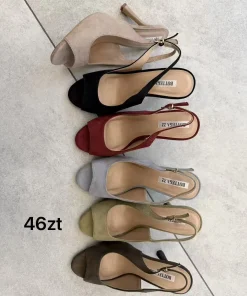 Sandaly na Obcasie DAMSKIE (36-41, 12par)