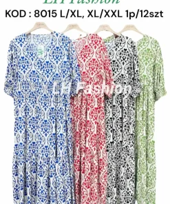 Sukienki damskie , Size l-2xl,paczka 12szt, mix kolor (Sao chép)