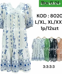 Sukienki damskie , Size l/xl-xl/2xl,paczka 12szt, mix kolor (Sao chép)