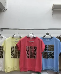 Bluzki Damskie, Size uni, paczka 12szt, mix kolor (Sao chép)
