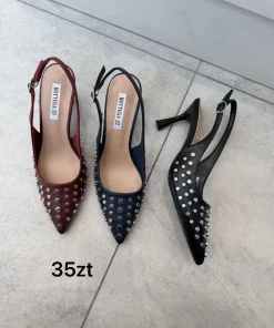 Sandaly na Obcasie DAMSKIE (36-41, 12par)