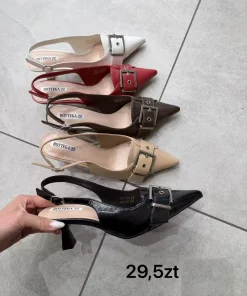 Buty Sandaly na Obcasie DAMSKIE (36-41, 12par) (Sao chép)