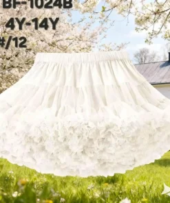 Spódnica DZIECIĘCA ,size 4-14 lat,paczka 12szt,1kolor