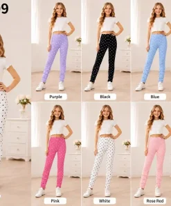 Legginsy DZIECIĘCA, Size 6-16lat,paczka 6szt ,1 kolor