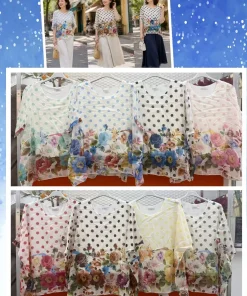 Koszule damskie , Size uni,paczka 6szt, mix kolor (Sao chép)