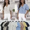 Bluzki damskie ,size uni,paczka 6szt,mix kolor