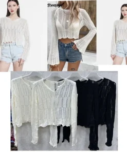 Bluzki Damskie, Size uni, paczka 6szt, mix kolor