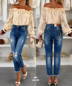 Jeansy DAMSKI ,size 34-42,paczka 12szt,1kolor