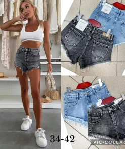 Spodenki jeansowe damskie,size 34-42,paczka 10szt ,1kolor