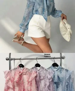 Bluzki damskie, Size uni,paczka 6szt,mix kolor
