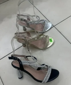 Sandaly na Obcasie DAMSKIE (36-41, 12par)