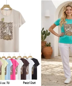 Bluzki damskie , Size m/l-xl/2xl,paczka 12szt, mix kolor (Sao chép)