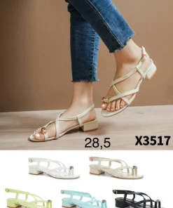 Sandaly DAMSKIE (36-41, 12par)