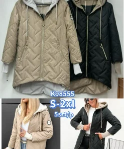 Kurtki Damskie,size s-2xl,paczka 5szt, 1kolor