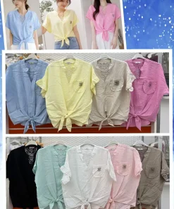 Bluzki damskie , Size uni ,paczka 6szt, mix kolor (Sao chép)