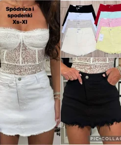 Spodenki Spódnica damskie, Size xs-xl,paczka 10szt, 1kolor (Sao chép)