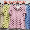 Bluzki DAMSKA WŁOSKA, Size uni ,paczka 6szt mix kolor (Sao chép)