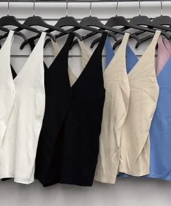 Bluzki DAMSKA WŁOSKA, Size uni ,paczka 6szt mix kolor