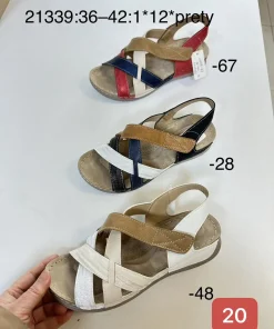 Sandaly DAMSKIE (36-42, 12par)