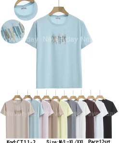 Bluzki damskie , Size uni,paczka 12szt, mix kolor (Sao chép)