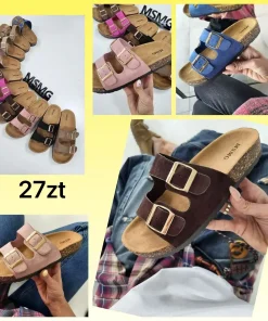 Klapki DAMSKIE (36- 41, 12par)