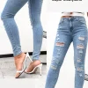 Jeansy damskie ,size xs-xl,paczka 12szt,1kolor (Sao chép)
