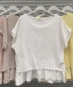 Bluzki DAMSKA WŁOSKA, Size uni ,paczka 6szt mix kolor (Sao chép)