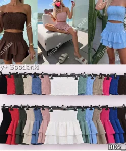 Komplety damskie,size uni,paczka 6szt, mix kolor (Sao chép)