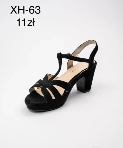 Sandaly na Obcasie DAMSKIE (36-41, 12par)
