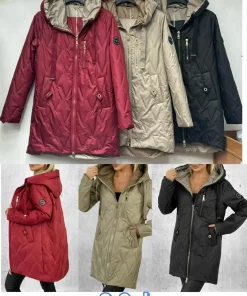 Kurtki Damskie,size ,s-2xl,paczka 5szt, 1kolor