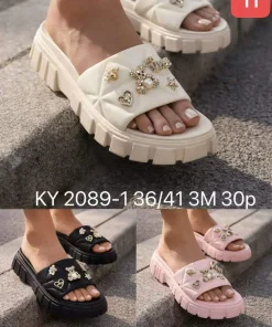 Klapki DAMSKIE (36-41, 30par)