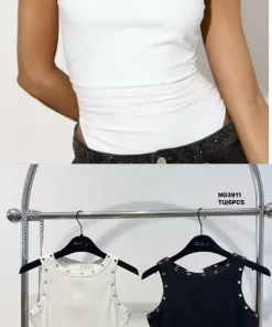 Bluzki damskie, Size uni,paczka 6szt,mix kolor (Sao chép)