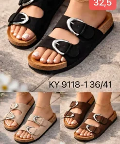 Klapki DAMSKIE (36-41, 12par)