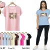 Bluzki damskie polskie , Size uni ,paczka 6szt, mix kolor (Sao chép)
