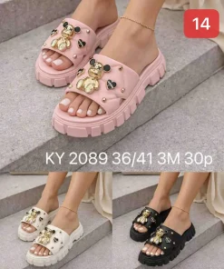 Klapki DAMSKIE (36-41, 30par)
