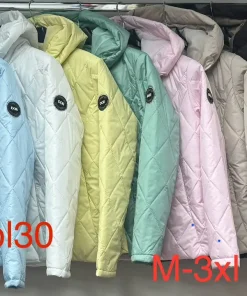 Kurtki Damskie,size ,m-3xl,paczka 5szt, 1kolor
