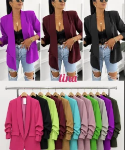 Marynarki damskie wloskie,size uni,paczka 6szt ,mix kolor