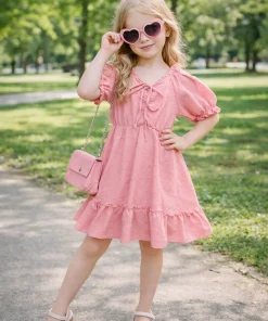 Sukienki DZIECIĘCA , Size 4-14 lat, paczka 6szt, 1kolor (Sao chép)