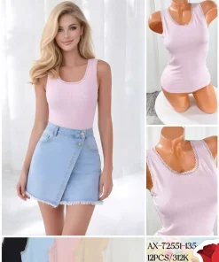 Bluzki Damskie, Size s-xl, paczka 12szt, mix kolor (Sao chép)