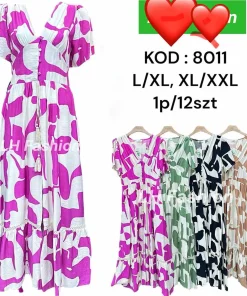 Sukienki damskie , Size l/xl-xl/2xl,paczka 12szt, mix kolor (Sao chép)